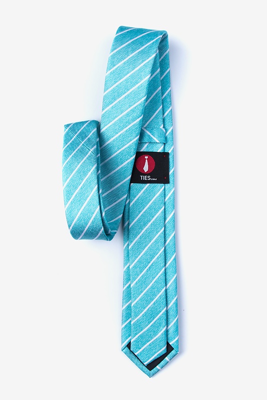 Lagan Teal Skinny Tie