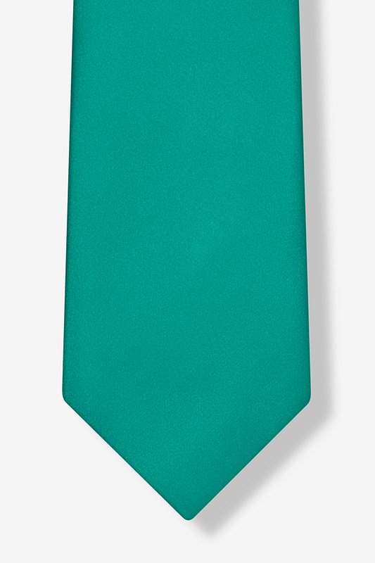 Teal Extra Long Tie