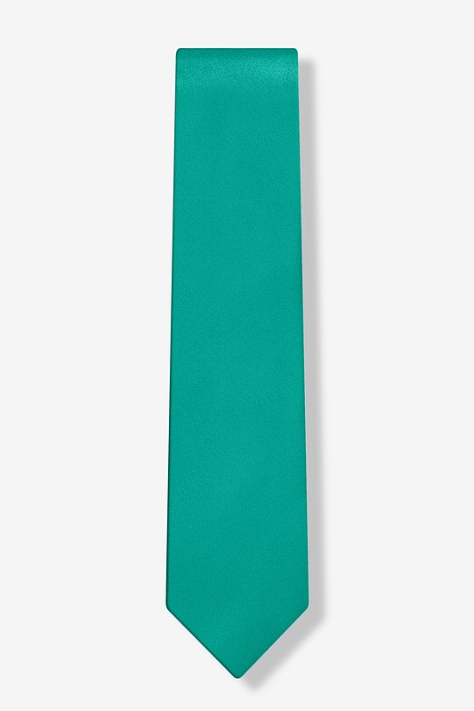 Teal Skinny Tie