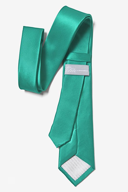 Teal Skinny Tie