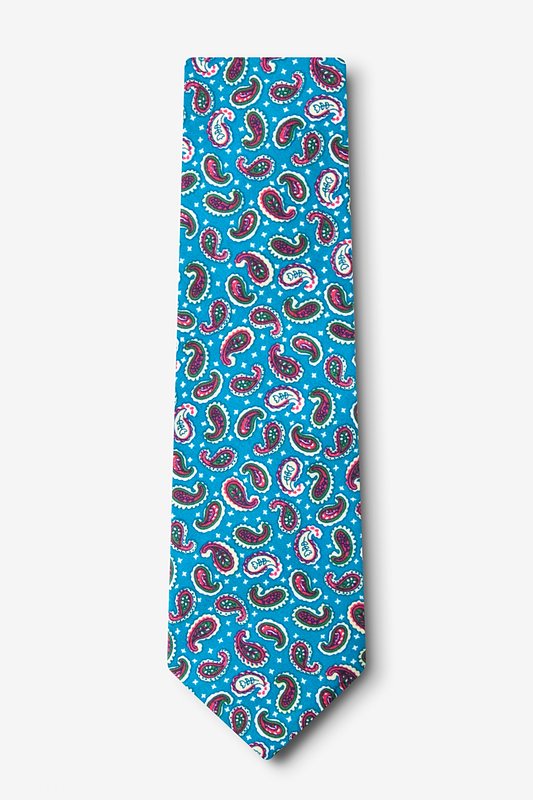 Cedar Hill Turquoise Extra Long Tie