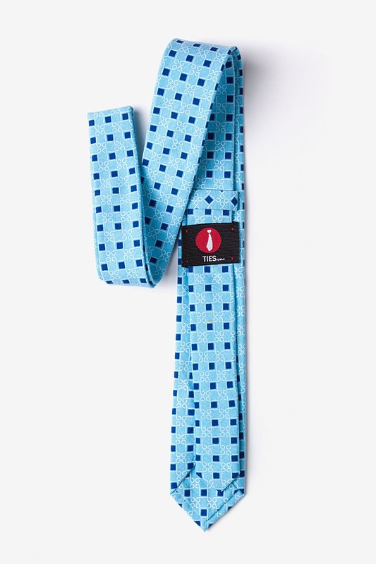 Jamaica Turquoise Skinny Tie