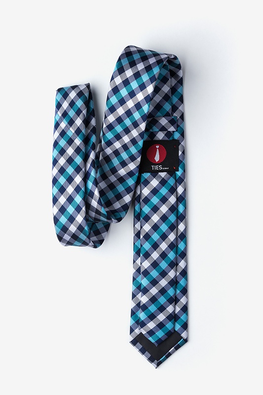 Bora Bora Turquoise Skinny Tie