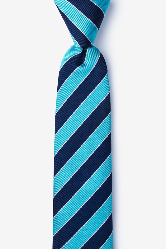 Fane Turquoise Skinny Tie