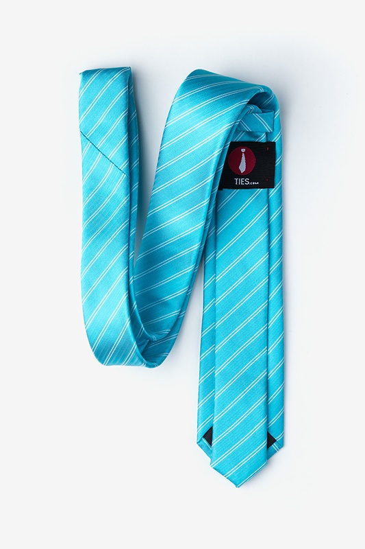 Yapen Turquoise Skinny Tie