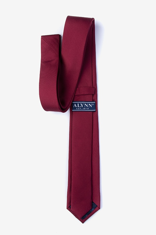 Wine Skinny Tie