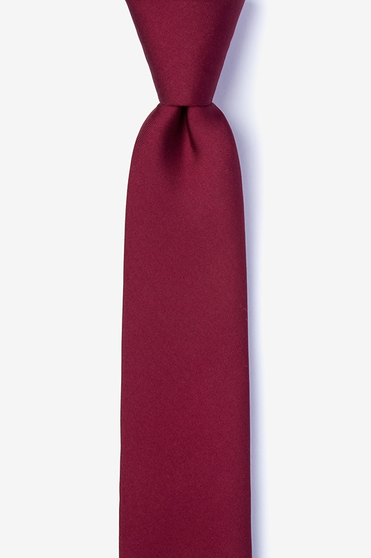 Wine Skinny Tie