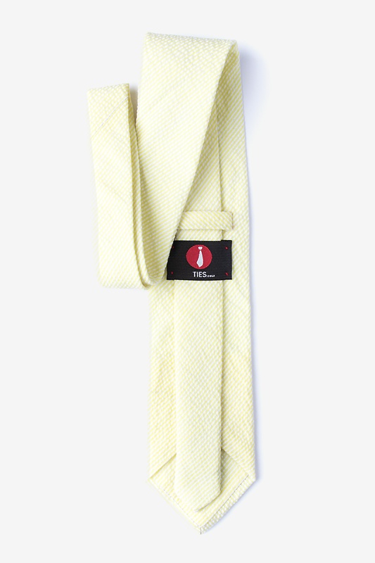 Cheviot Yellow Extra Long Tie