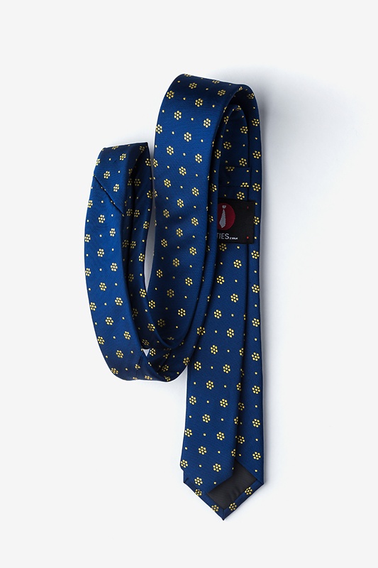 Bomeo Yellow Skinny Tie