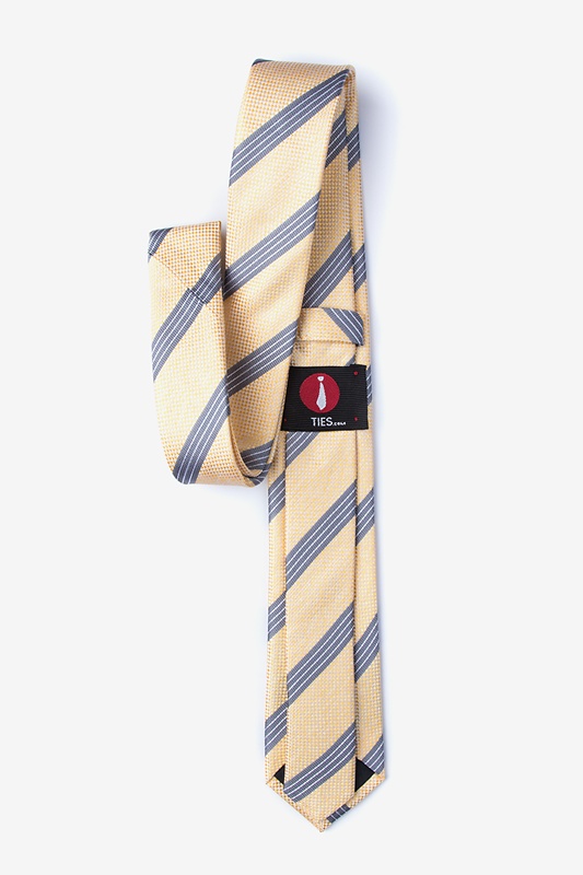 Bronsa Yellow Skinny Tie