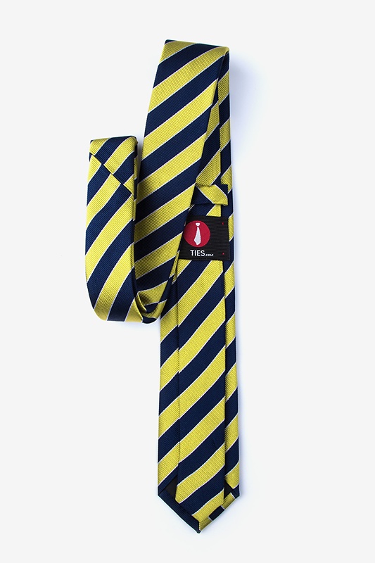 Fane Yellow Skinny Tie