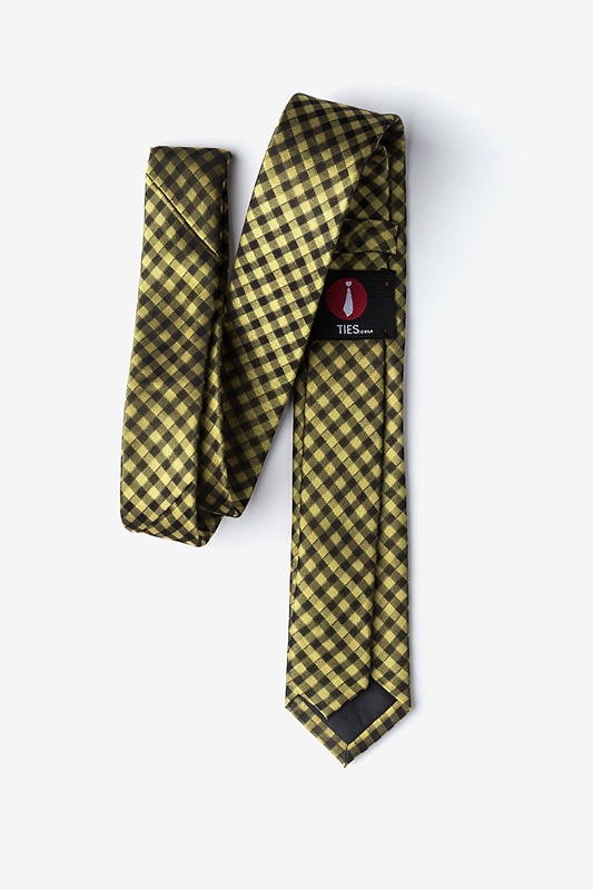 Isabela Yellow Skinny Tie