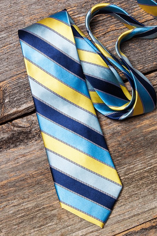 Know the Ropes Yellow Skinny Tie